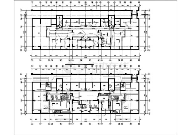 高层住宅电气设计CAD施工图-图二