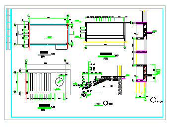 某中学综合实验楼建筑设计CAD全套施工图-图一