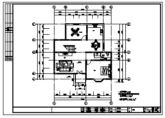 别墅设计_200平米某二层带门楼简洁大气独栋别墅建筑施工cad图，含效果图-图一