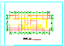 某教学综合楼建筑设计CAD方案图-图二