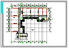 理工学校全套建筑设计CAD施工图-图一