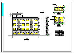 理工学校全套建筑设计CAD施工图-图二