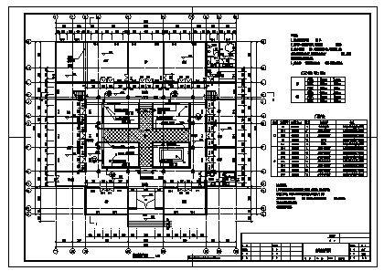 四合院设计_某二层四合院全套建筑施工cad图，含效果图-图二