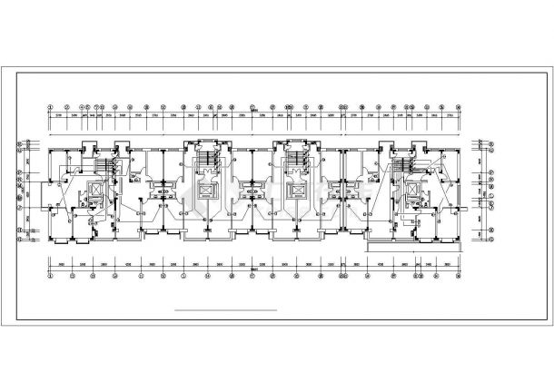 12层住宅电气设计cad施工图施工图-图二