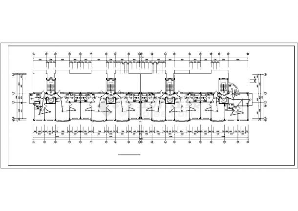 某八层住宅电气施工图（三级负荷，三相四线，含设计说明）-图一