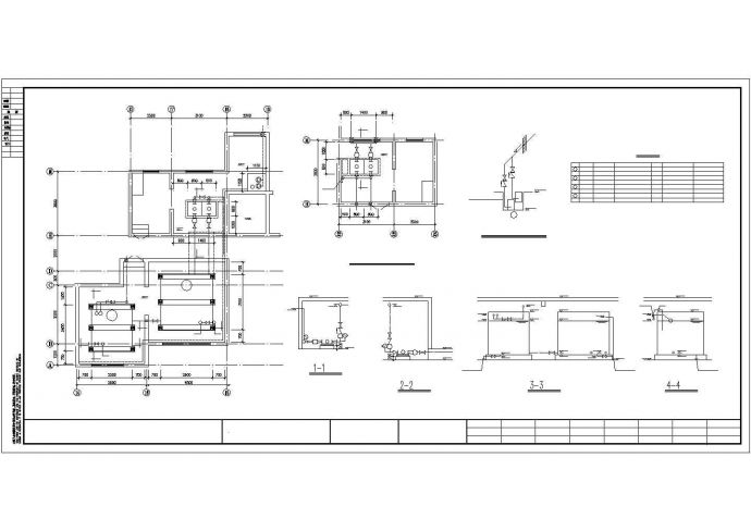 某普通住宅楼给排水全套设计施工方案CAD图纸_图1