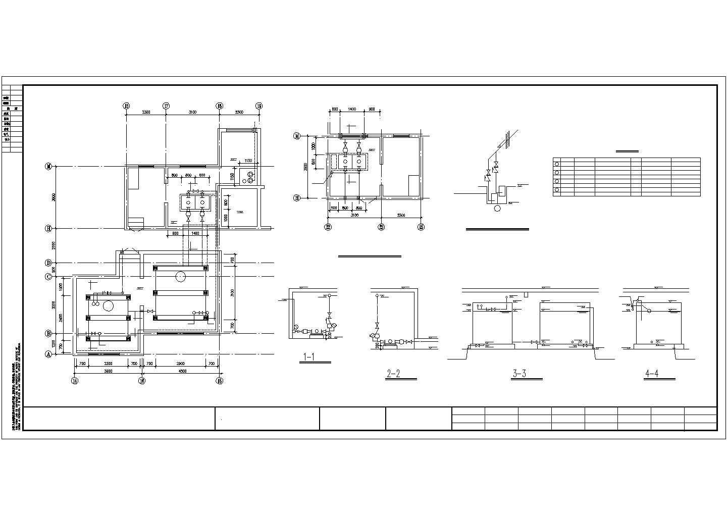 某普通住宅楼给排水全套设计施工方案CAD图纸
