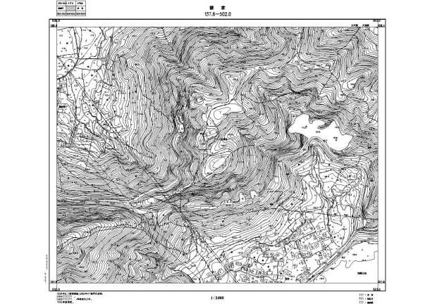 温岭五龙山公园规划设计全套cad图纸方案（含总平面图）-图二