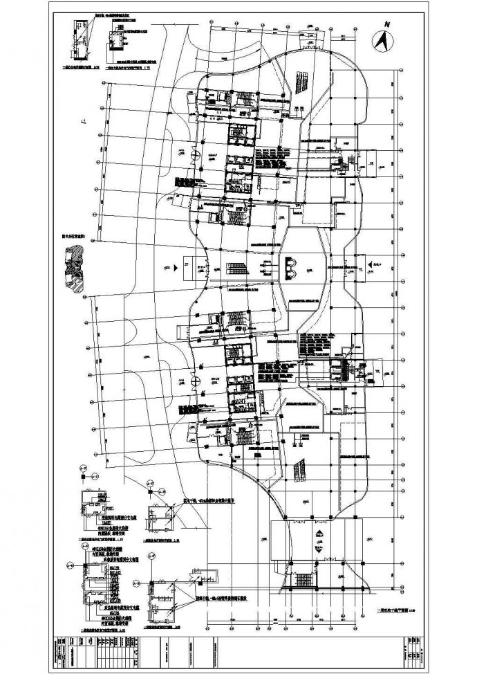 江苏某地高层办公楼电气施工CAD图纸_图1