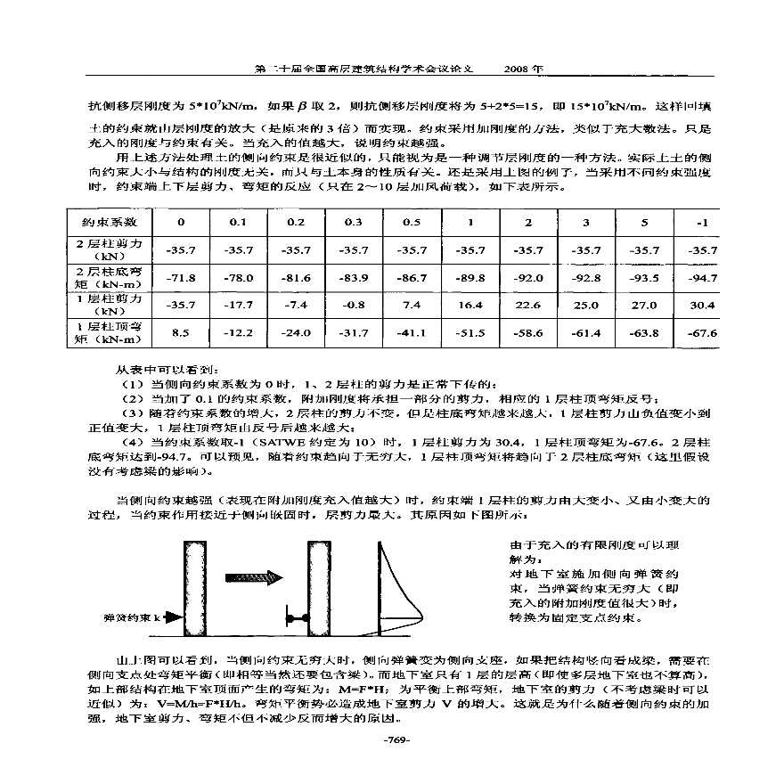 高层建筑结构地下室侧向合理约束的讨论-图二