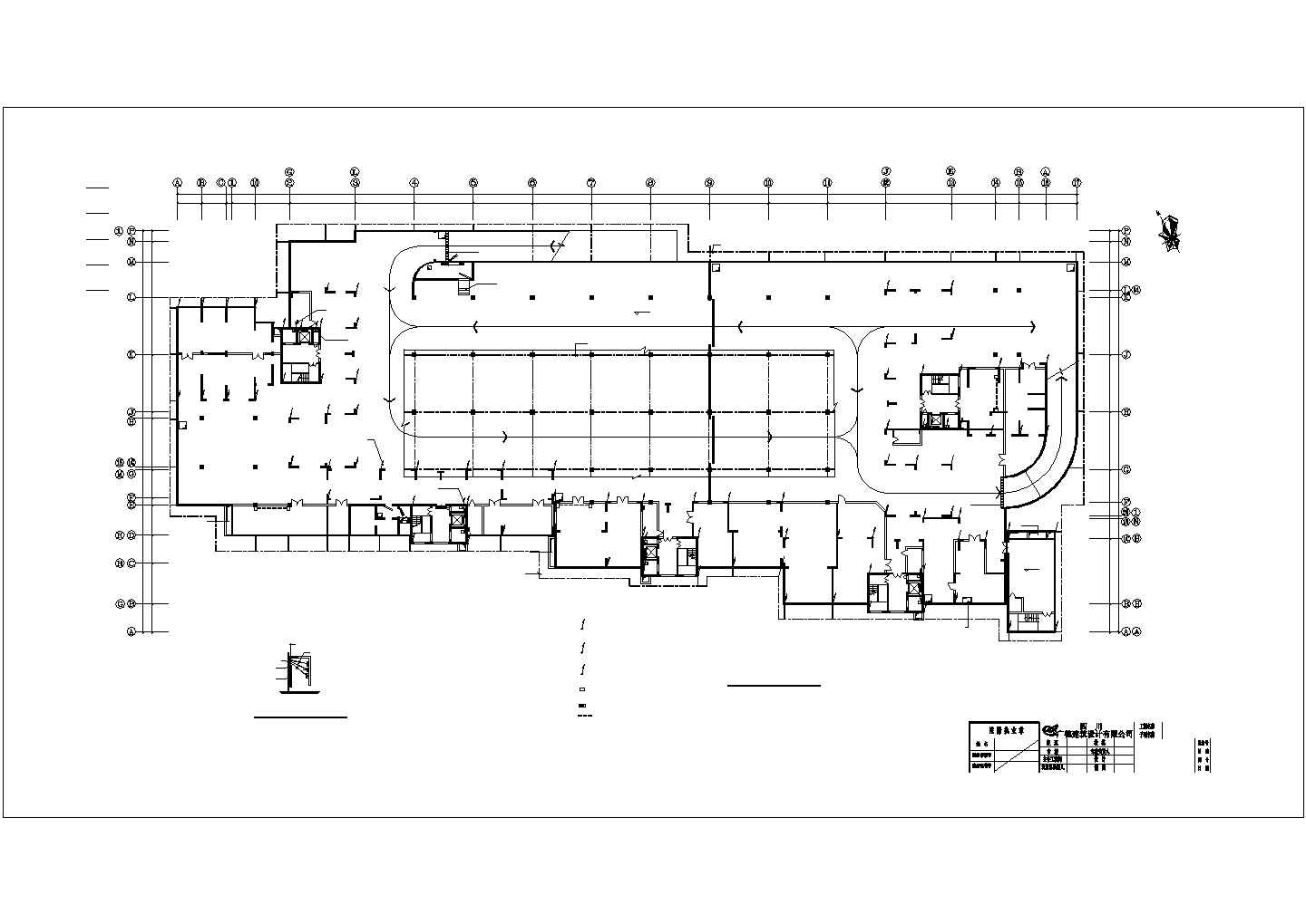 十七层框架结构电梯住宅电气设计cad全套施工图（含设计说明，含弱电设计）