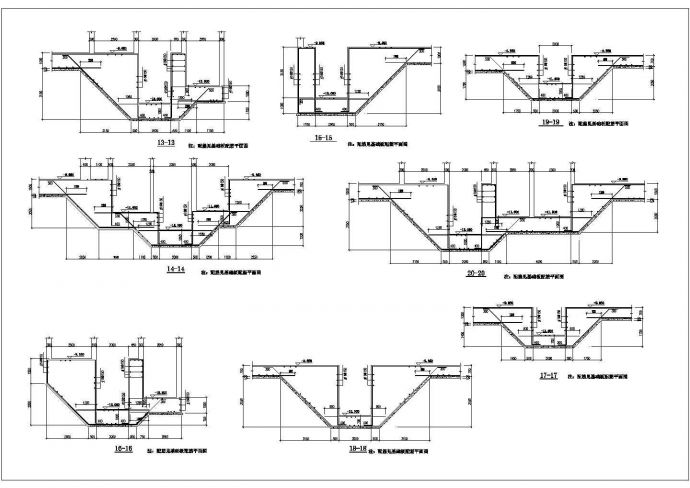 高层办公楼建筑框架结构设计施工CAD图纸_图1