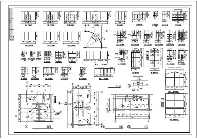 地下1地上11层银行办公楼建筑设计方案CAD图纸（长82.1米 宽39米 ）_图1