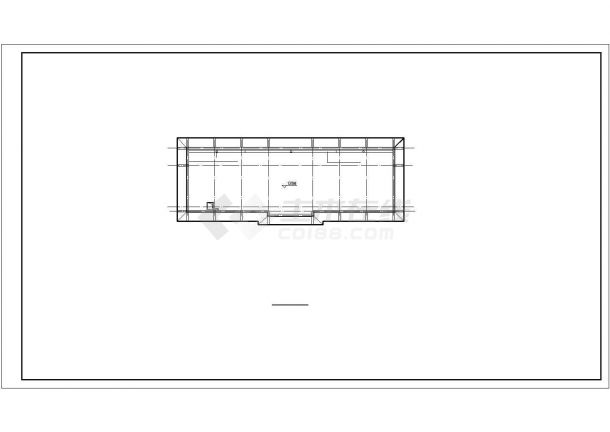 【最新】某四层行政办公楼方案设计CAD图纸-图一