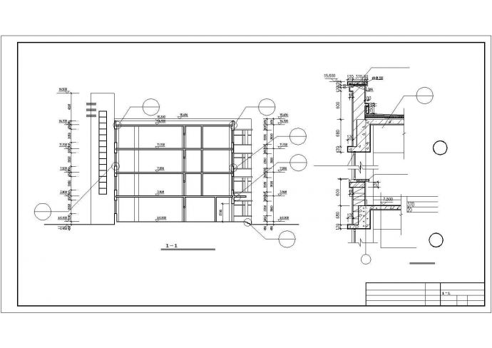 四层剪力墙结构别墅建筑结构施工图纸（含设计说明）_图1