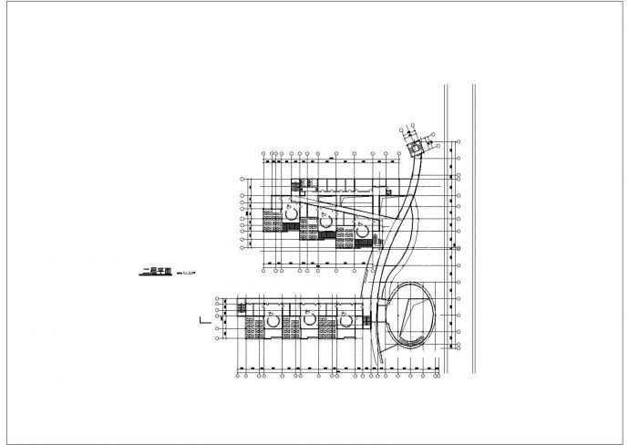 某地社区三层幼儿园建筑设计方案图（共5张）_图1