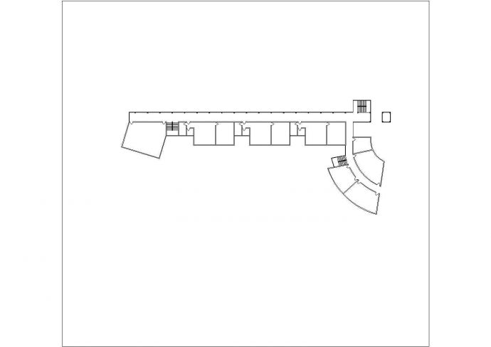 某地二层花园建筑规划设计图纸_图1
