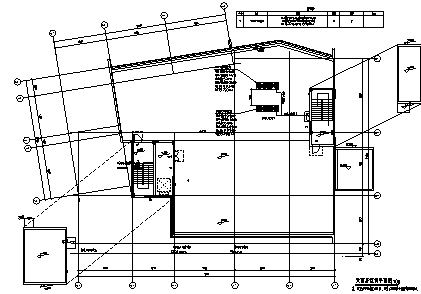 空调系统设计_某市六层服务中心多联机空调系统设计cad图纸-图一
