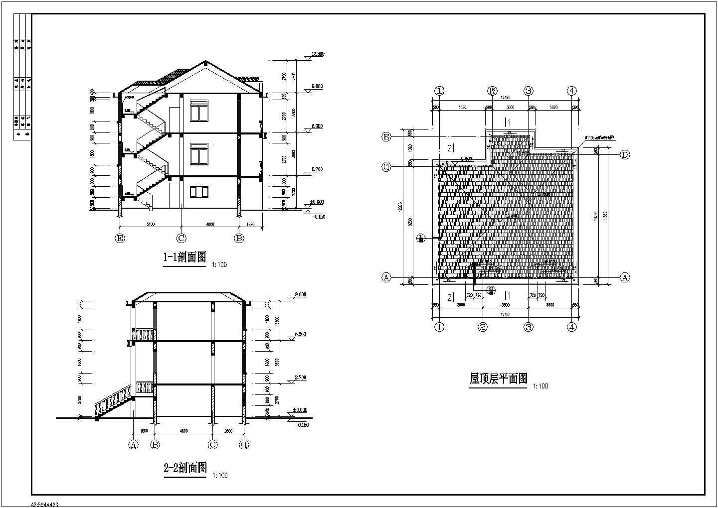 某农居房建筑设计CAD图