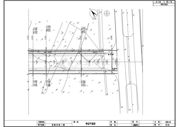 [福建]某市政给排水及管线CAD设计大样施工图纸-图二