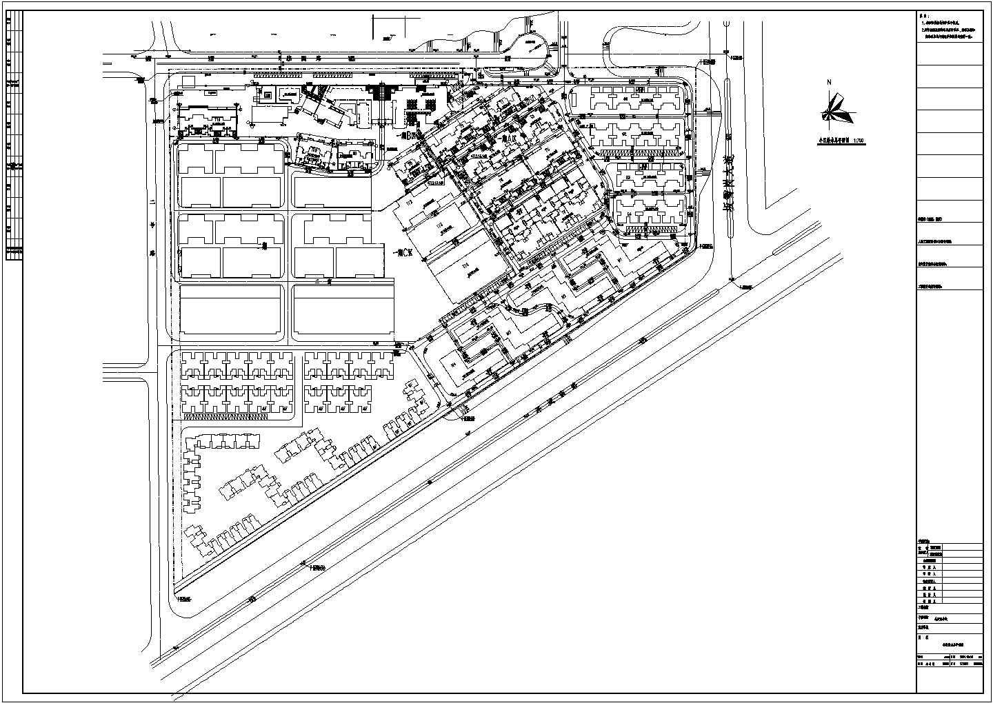 [深圳]某小区给排水CAD全套设计施工图纸