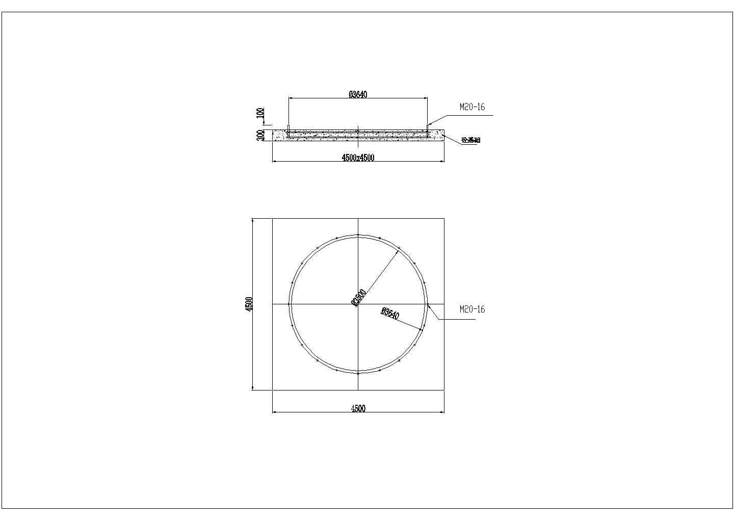 某污水一体化提升泵站预制泵站方案图CAD设计图纸