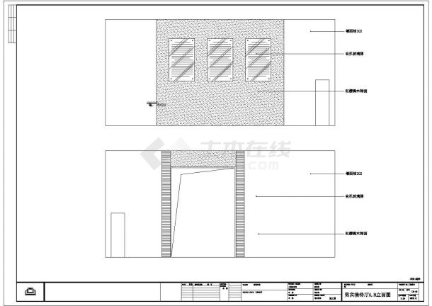 [深圳]某时代广场桑拿中心CAD室内详细设计装修图-图二