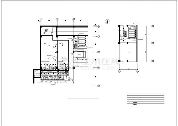 南方某高层办公楼建筑给排水图纸（含说明）-图一