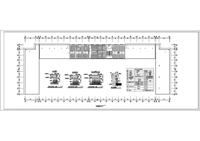 某度假村3300平米3层休闲综合楼全套采暖设计CAD图纸_图1