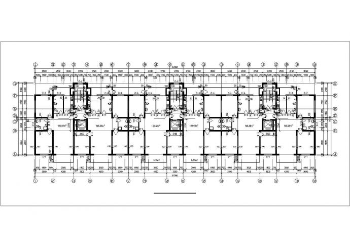 1.2万平米14层短肢剪力墙结构住宅楼全套建筑设计CAD图纸_图1