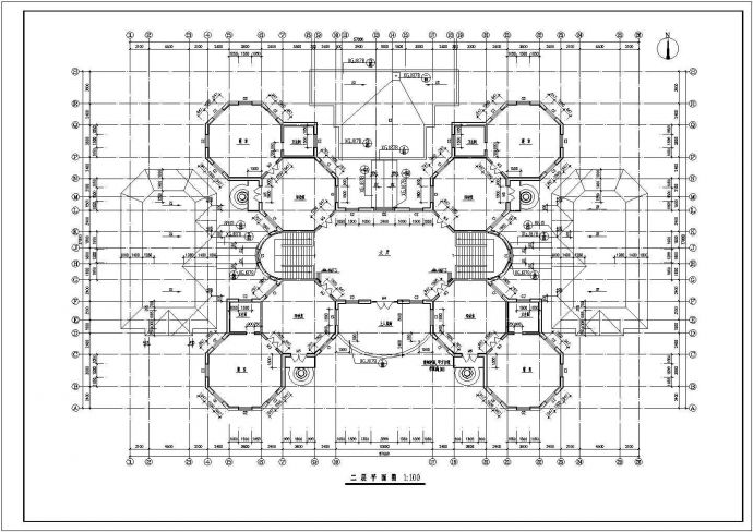欧式幼儿圆建筑设计cad施工图纸_图1