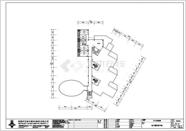 某重点公立幼儿园CAD详细建筑规划方案设计 -图二