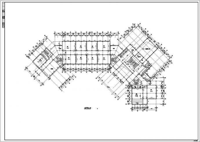 某整套学院楼CAD详细设计大样施工图_图1