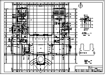 会所设计_某市三层高档会所给排水施工cad图(含消防设计图)-图一