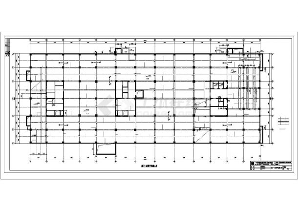 某地上九层狂剪力墙结构气象科技大厦结构施工图-图二