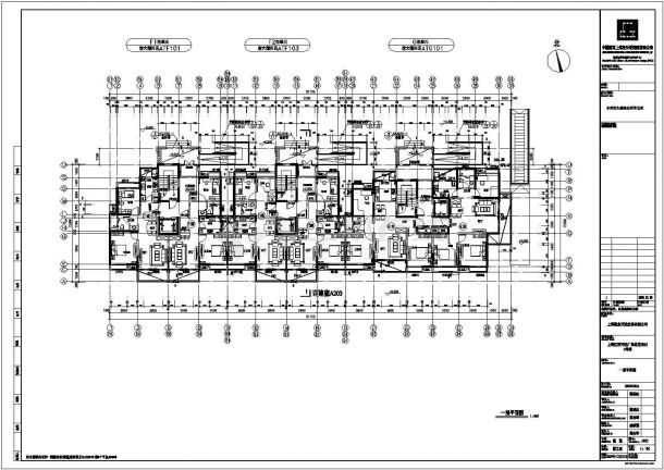 万达江桥住宅建筑设计全套CAD图-图二
