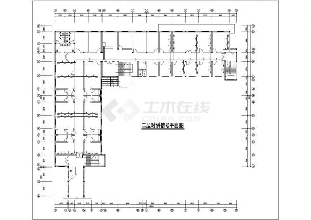 珠海市某医院3层综合楼全套电气施工设计CAD图纸-图二