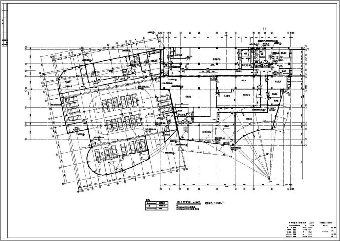 [开原]某高档大酒店建筑全套平立剖面cad施工图_图1