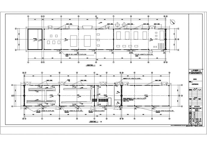 华培综合站全套暖通施工设计CAD图纸_图1