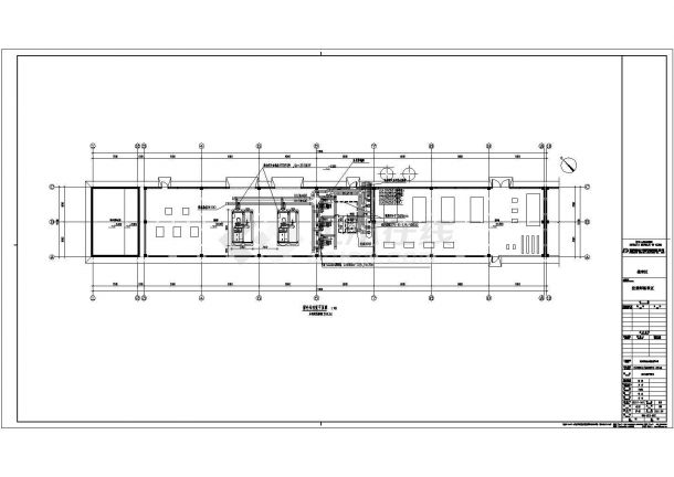 华培综合站全套暖通施工设计CAD图纸-图二
