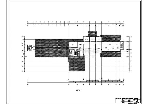 宁海市某温泉度假别墅全套装修设计CAD图纸-图二
