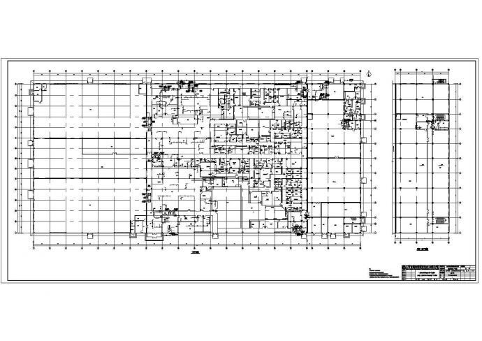 丙类厂房通风即防排烟系统设计图CAD详图_图1