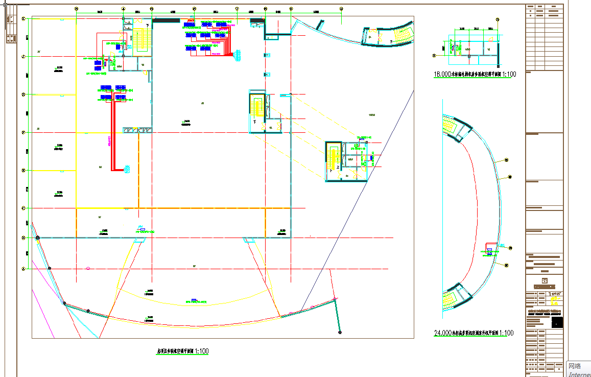 某地多层多联机系统设计施工图
