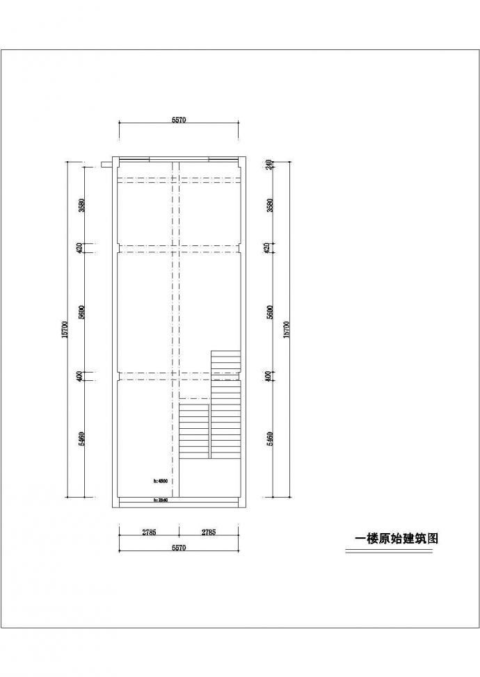 浙江省杭州市许昌茶社全套装修施工设计CAD图纸_图1