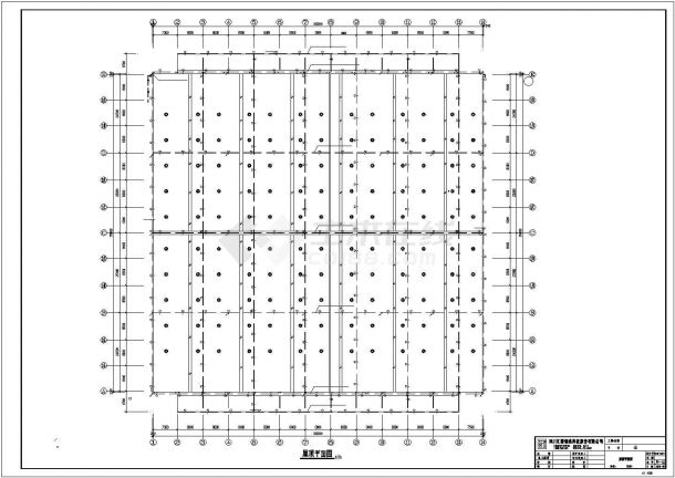 泸州市某物流园1万平米单层钢结构厂房电气设计CAD图纸-图二