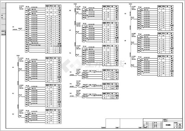 无锡某五星大酒店全套建筑施工设计cad图纸(含火灾自动报警系统图)-图一