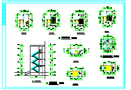 某高校艺术中心设计CAD方案施工图_图1
