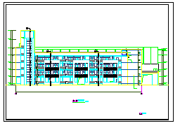 某教学楼建筑设计CAD施工图纸全套-图一