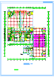 某地学校食堂CAD建筑设计施工图纸_图1