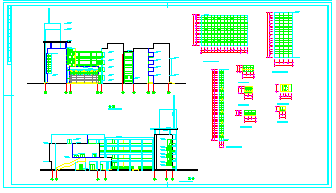 某学校综合楼建筑cad设计平面图纸_图1